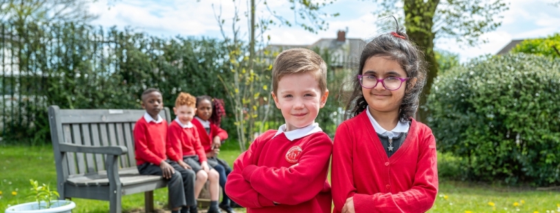 Wharton Primary School students