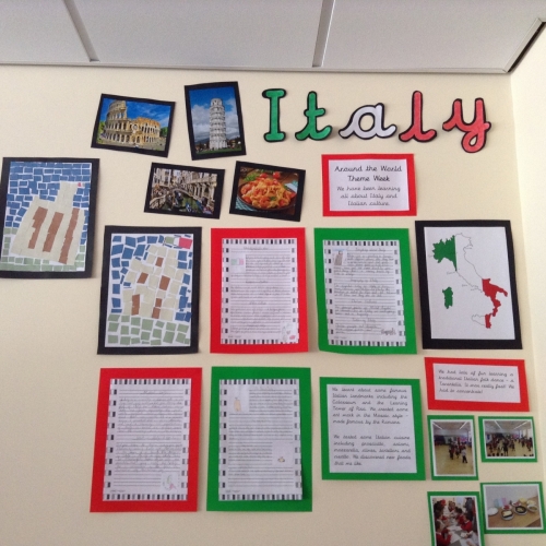 Ciao! Year 3 have been busy learning all about Italy during schoolâ€™s a