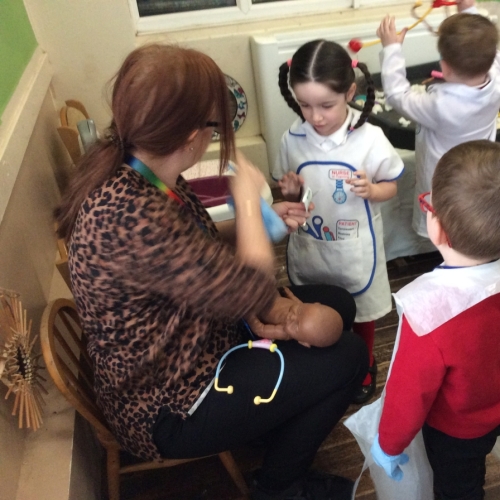People Who Help Us- Doctors, Nurses and Vets