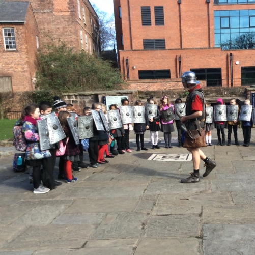 Year 3 trip to the Dewa Roman Experience in Chester